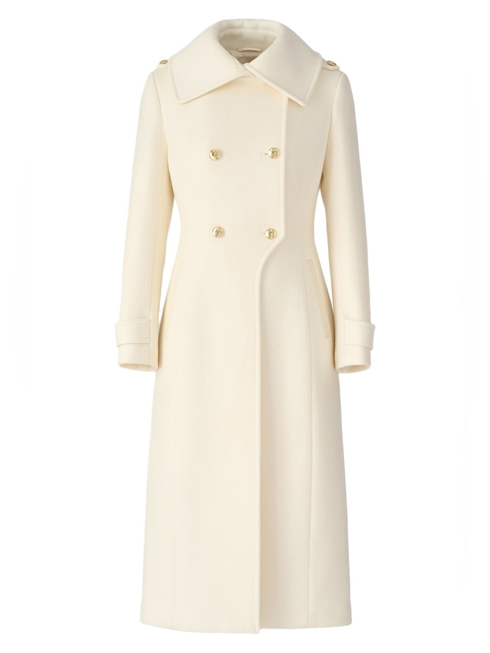 Mackage Elodie Double Breasted Military Maxi Coat